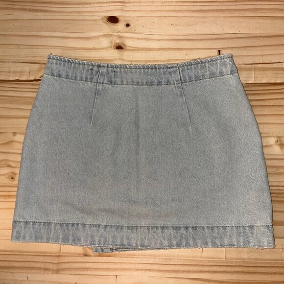 Thrills Marley Denim Wrap Skirt - Picture 3 of 5